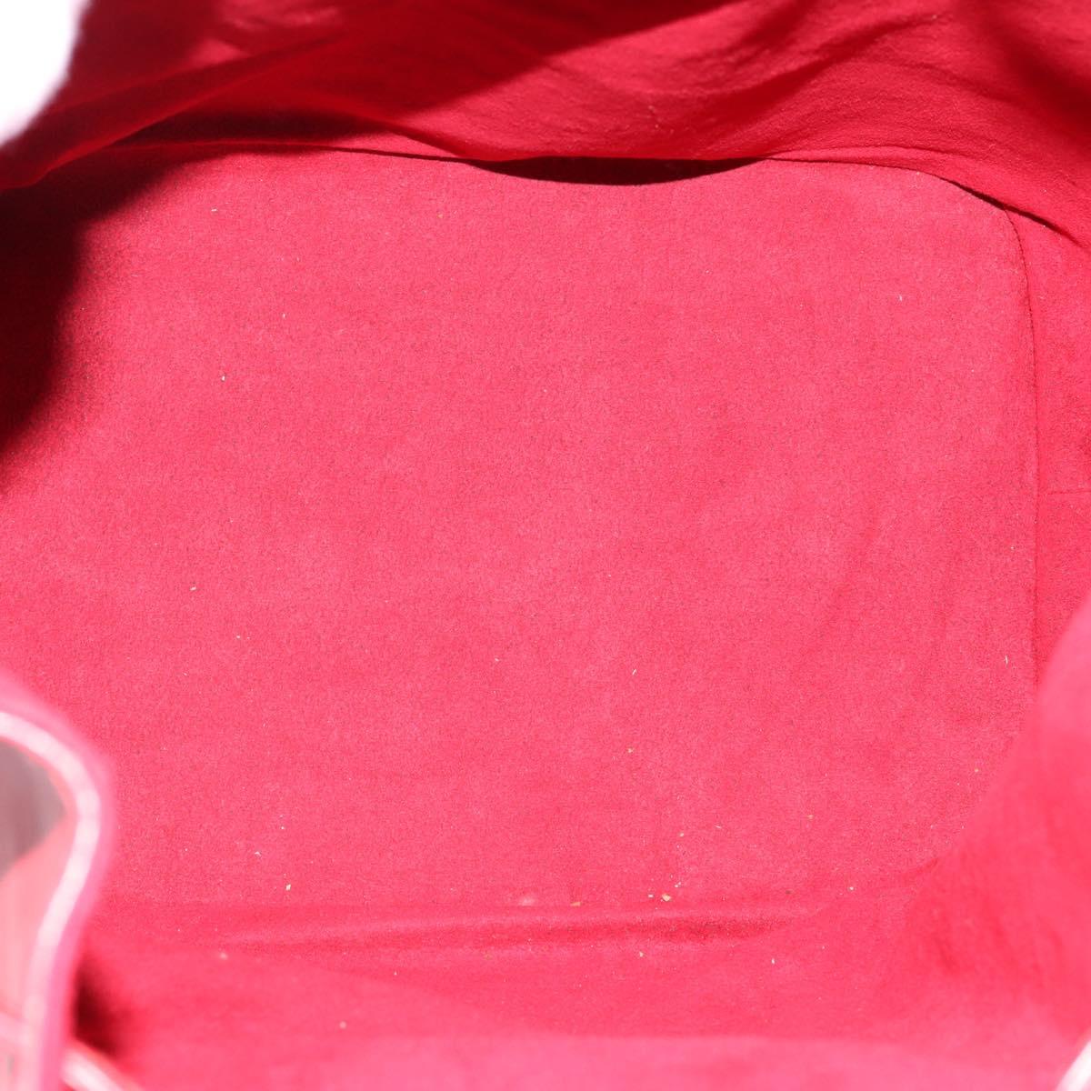 LOUIS VUITTON Epi Noe Shoulder Bag Red M44007 LV Auth 196315