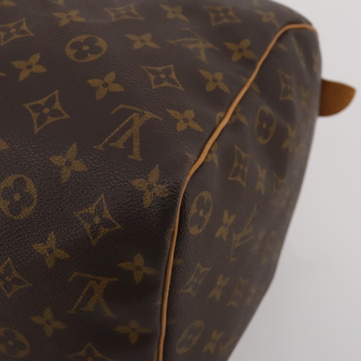 LOUIS VUITTON Monogram Keepall 45 Boston Bag M41428 LV Auth 196325A