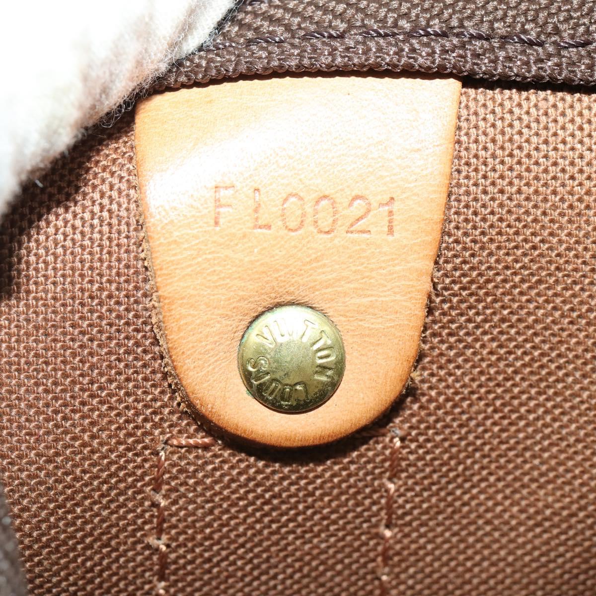 LOUIS VUITTON Monogram Keepall 45 Boston Bag M41428 LV Auth 196325A