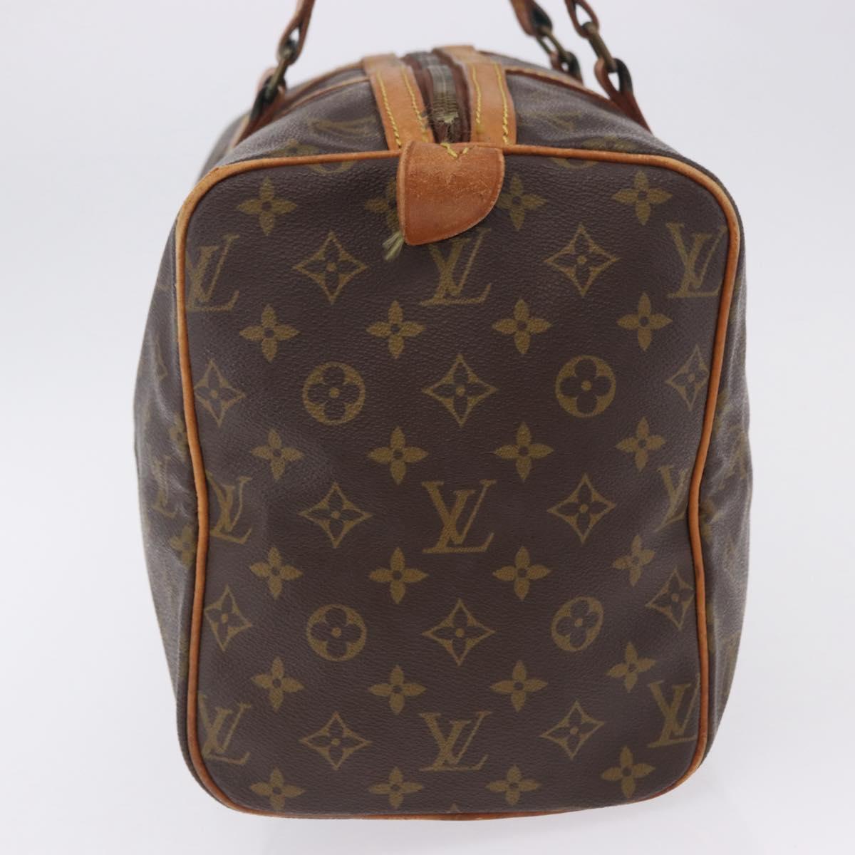 LOUIS VUITTON Monogram Sac Souple 35 Boston Bag M41626 LV Auth 196327