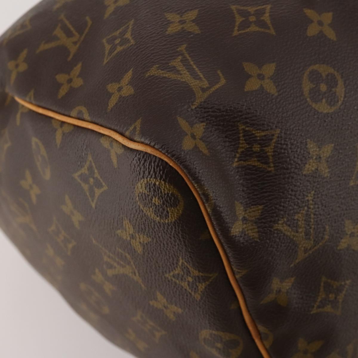 LOUIS VUITTON Monogram Keepall 45 Boston Bag M41428 LV Auth 196331V