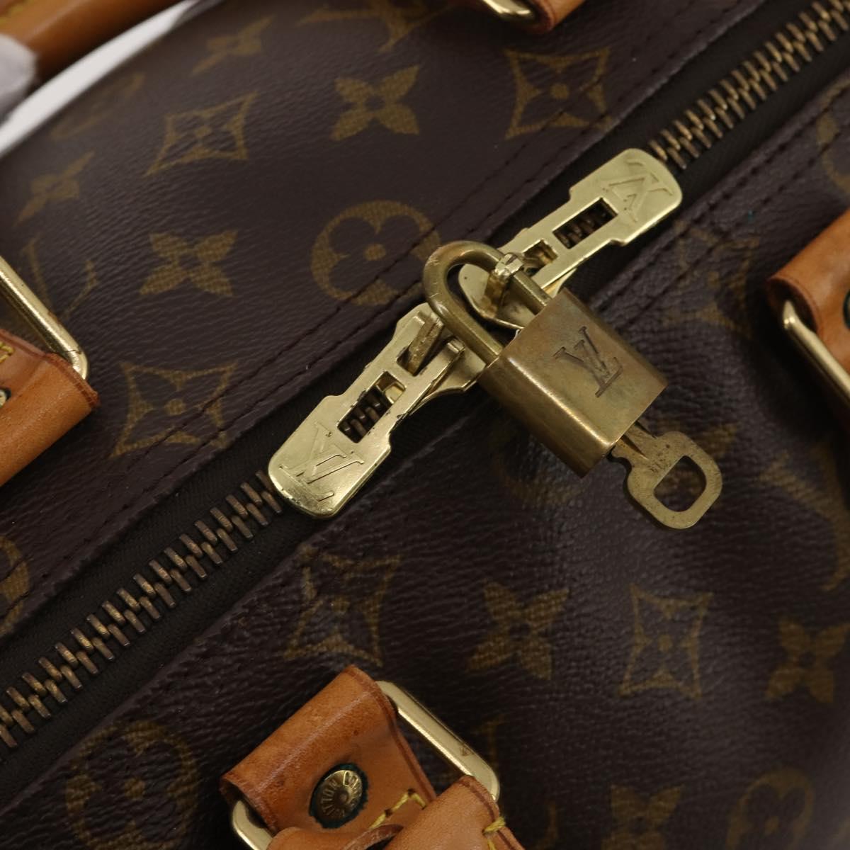 LOUIS VUITTON Monogram Keepall 45 Boston Bag M41428 LV Auth 196331V