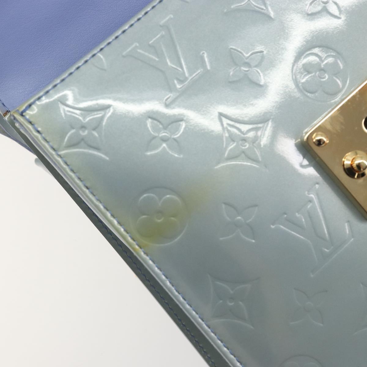 LOUIS VUITTON Monogram Vernis Spring Street Bag Lavande M91216 LV Auth 196340V