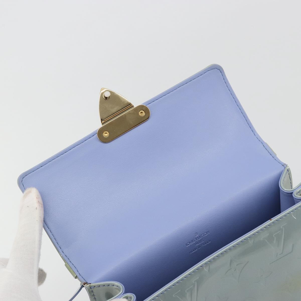 LOUIS VUITTON Monogram Vernis Spring Street Bag Lavande M91216 LV Auth 196340V
