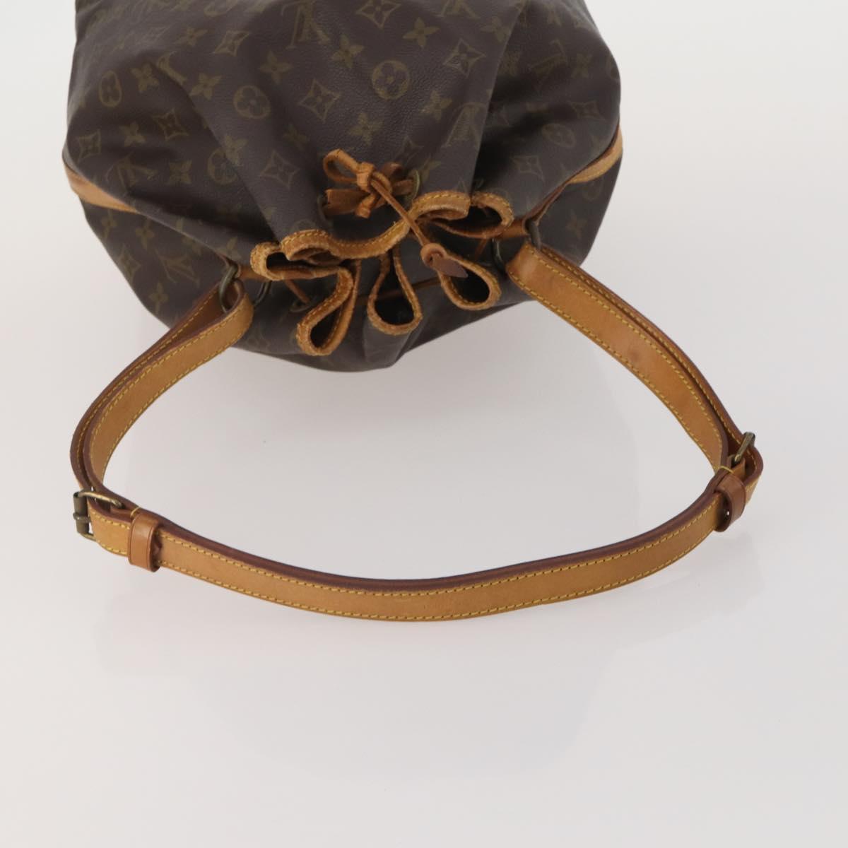 LOUIS VUITTON Monogram Petit Noe Shoulder Bag M42226 LV Auth 196342