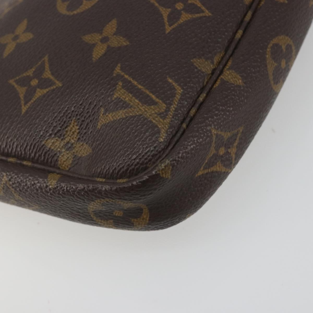 LOUIS VUITTON Monogram Pochette Accessoires Pouch M51980 LV Auth 196347
