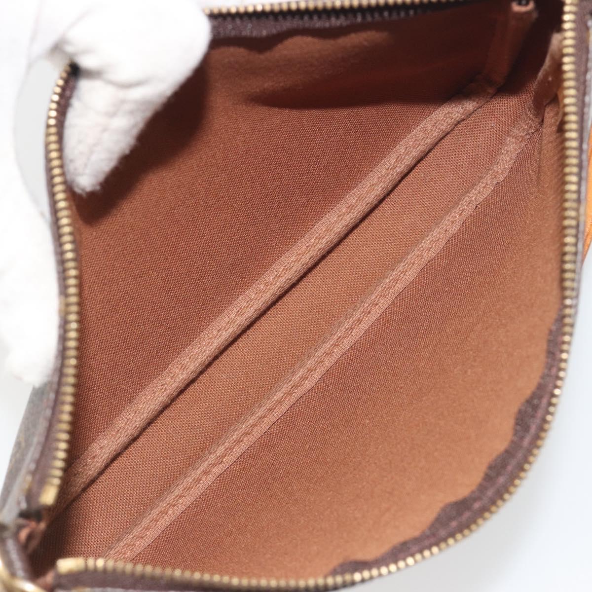 LOUIS VUITTON Monogram Pochette Accessoires Pouch M51980 LV Auth 196347