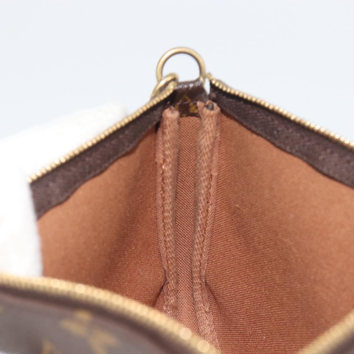 LOUIS VUITTON Monogram Pochette Accessoires Pouch M51980 LV Auth 196347