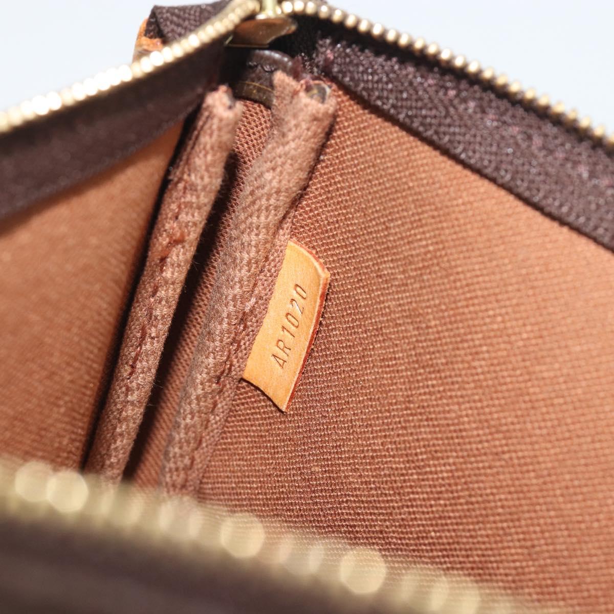 LOUIS VUITTON Monogram Pochette Accessoires Pouch M51980 LV Auth 196347