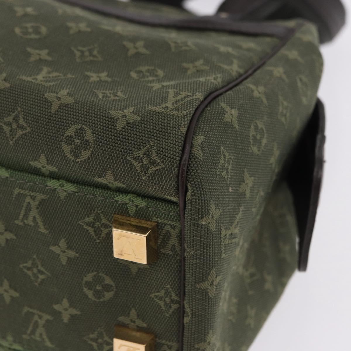 LOUIS VUITTON Monogram Mini Josephine PM Hand Bag TST Khaki M92415 Auth 196352A