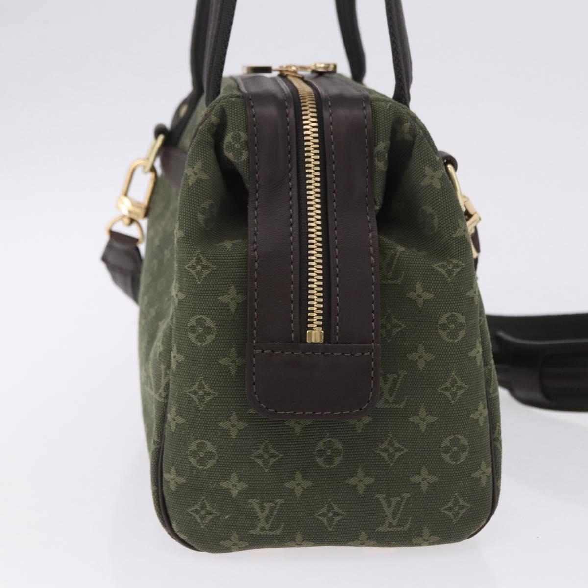 LOUIS VUITTON Monogram Mini Josephine PM Hand Bag TST Khaki M92415 Auth 196352A