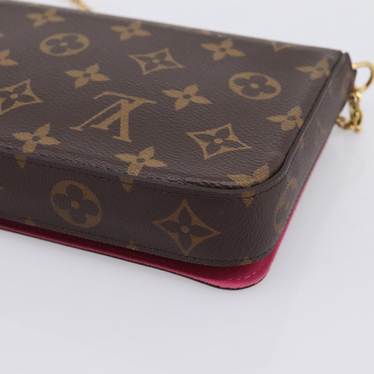 LOUIS VUITTON Monogram Vivienne Pochette Felice Bag M80859 LV Auth 196366M