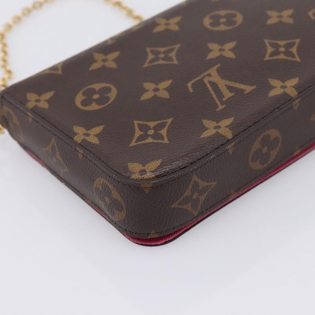 LOUIS VUITTON Monogram Vivienne Pochette Felice Bag M80859 LV Auth 196366M