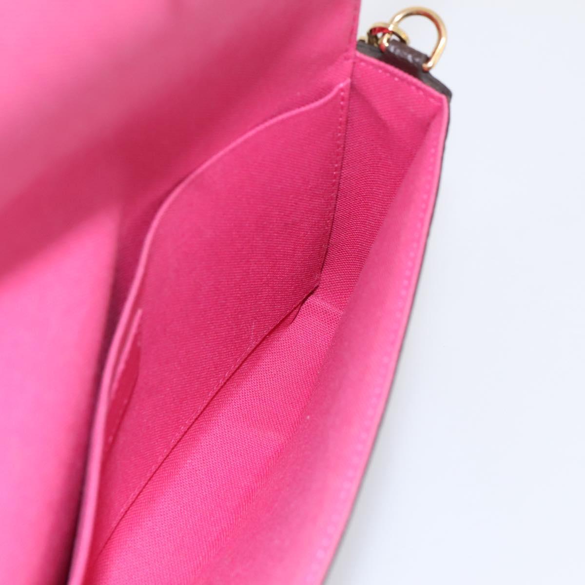 LOUIS VUITTON Monogram Vivienne Pochette Felice Bag M80859 LV Auth 196366M