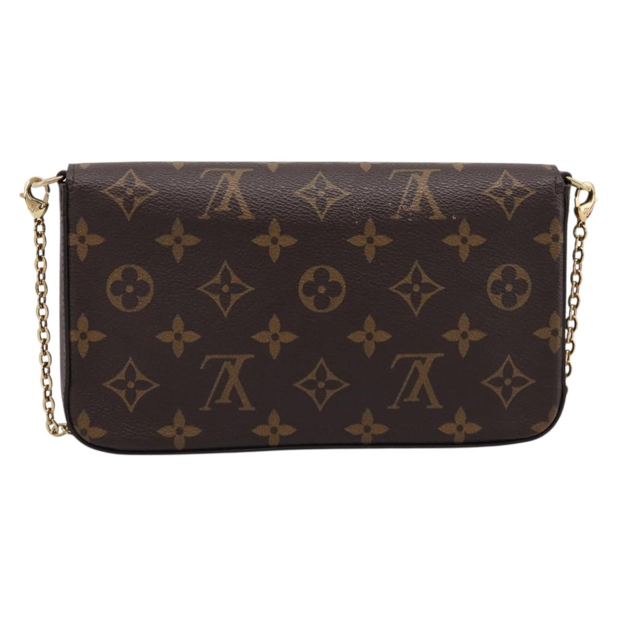 LOUIS VUITTON Monogram Vivienne Pochette Felice Bag M80859 LV Auth 196366M
