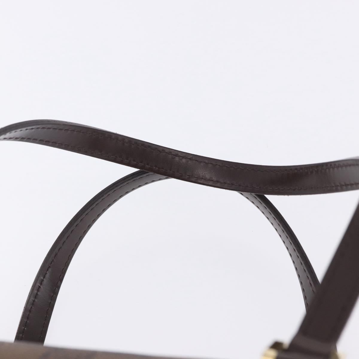 LOUIS VUITTON Damier Ebene Papillon 30 Hand Bag N51303 LV Auth 196373A