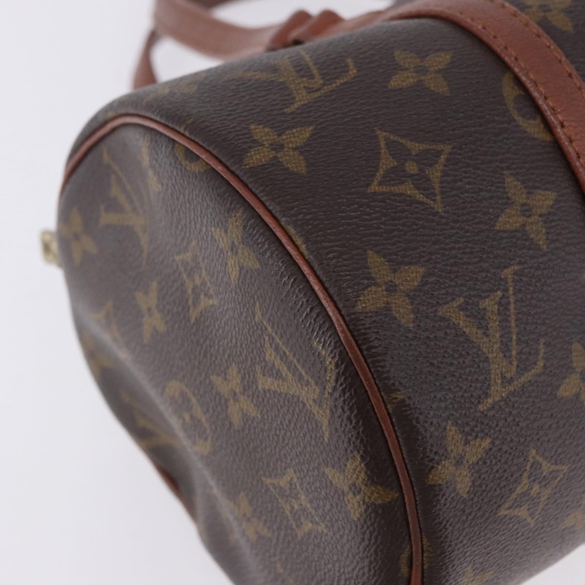 LOUIS VUITTON Monogram Papillon 30 Hand Bag M51365 LV Auth 196375