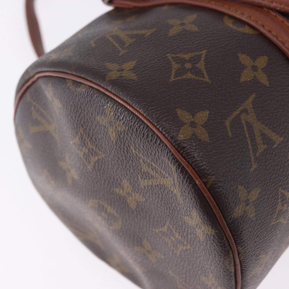 LOUIS VUITTON Monogram Papillon 30 Hand Bag M51365 LV Auth 196375