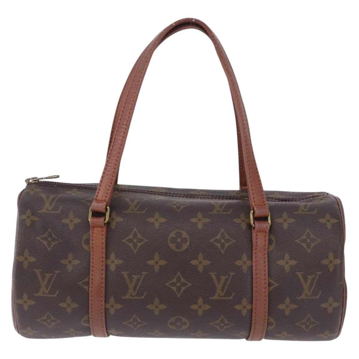LOUIS VUITTON Monogram Papillon 30 Hand Bag M51365 LV Auth 196375