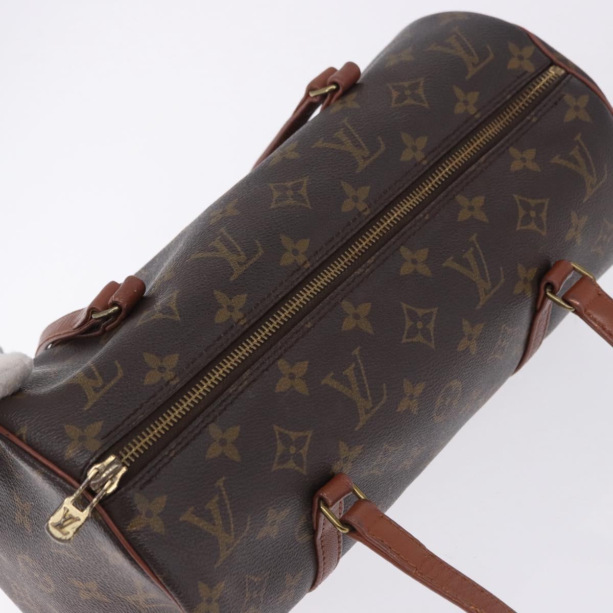 LOUIS VUITTON Monogram Papillon 30 Hand Bag M51365 LV Auth 196375