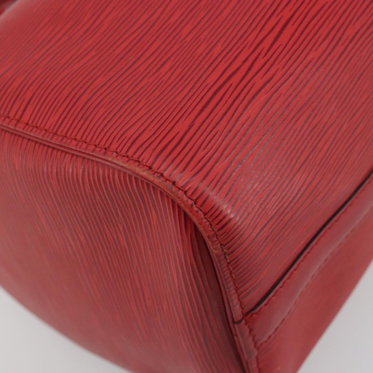 LOUIS VUITTON Epi Speedy 25 Hand Bag Castilian Red M43017 LV Auth 196381A