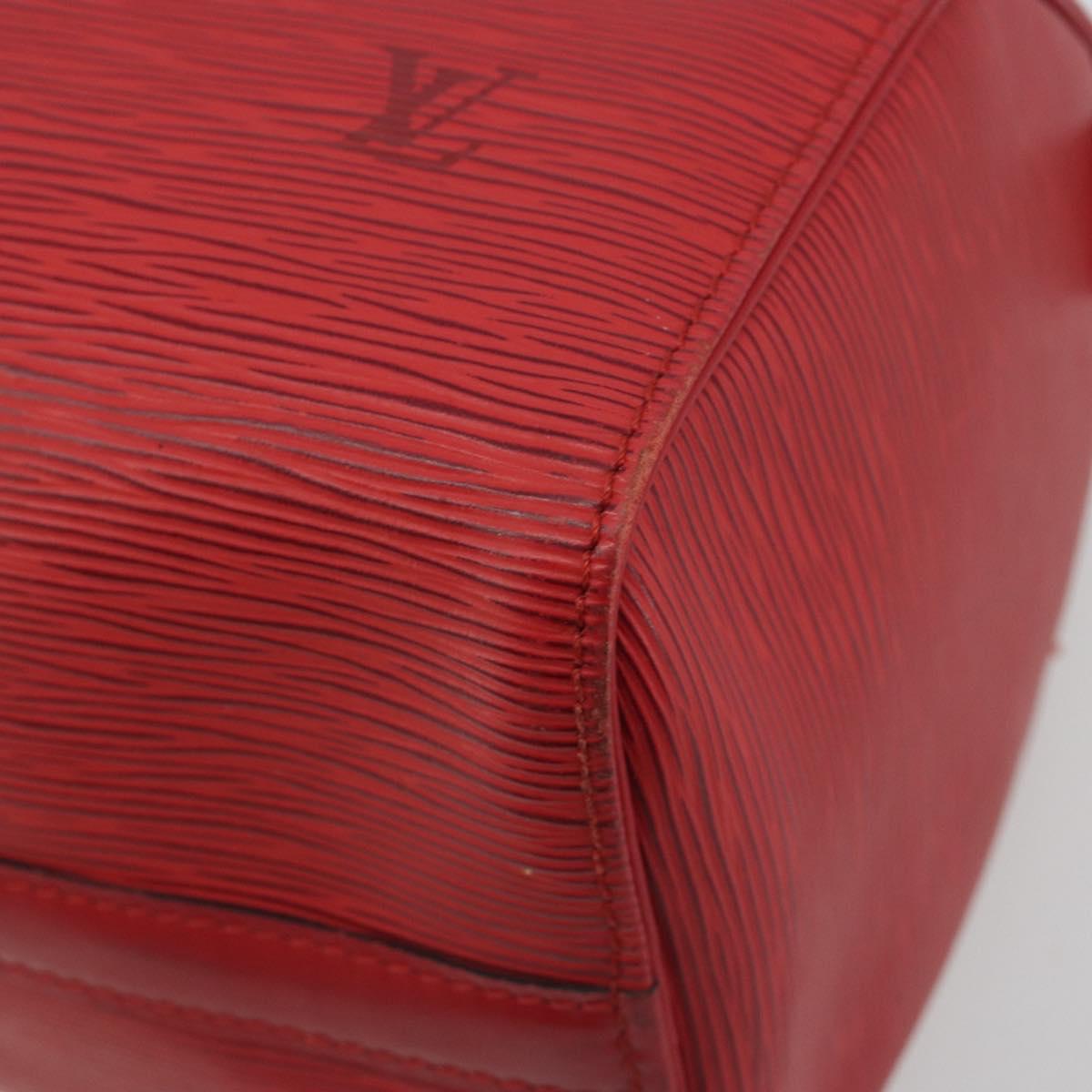 LOUIS VUITTON Epi Speedy 25 Hand Bag Castilian Red M43017 LV Auth 196381A