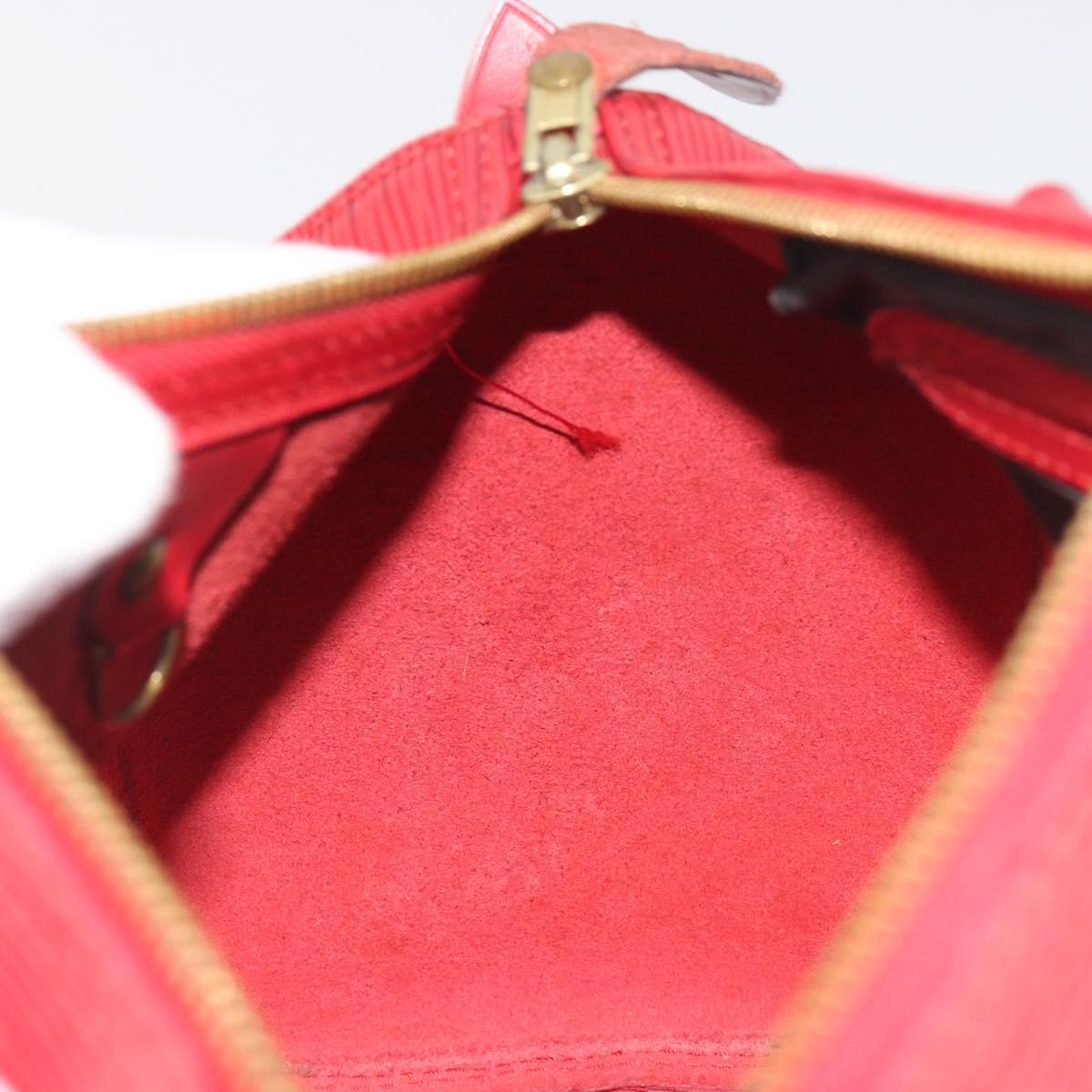 LOUIS VUITTON Epi Speedy 25 Hand Bag Castilian Red M43017 LV Auth 196381A
