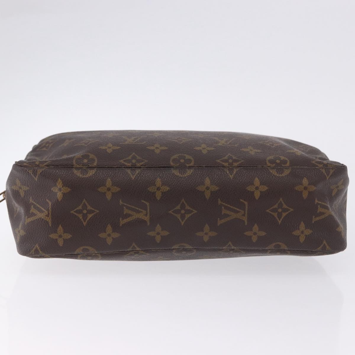 LOUIS VUITTON Monogram Trousse Toilette 28 Clutch Bag M47522 LV Auth 196383
