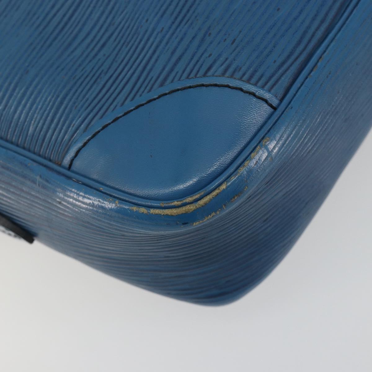 LOUIS VUITTON Epi Trocadero 23 Shoulder Bag Blue M52305 LV Auth 196384