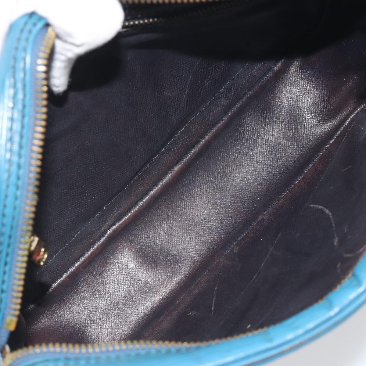 LOUIS VUITTON Epi Trocadero 23 Shoulder Bag Blue M52305 LV Auth 196384