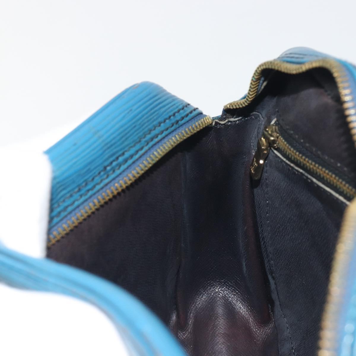 LOUIS VUITTON Epi Trocadero 23 Shoulder Bag Blue M52305 LV Auth 196384