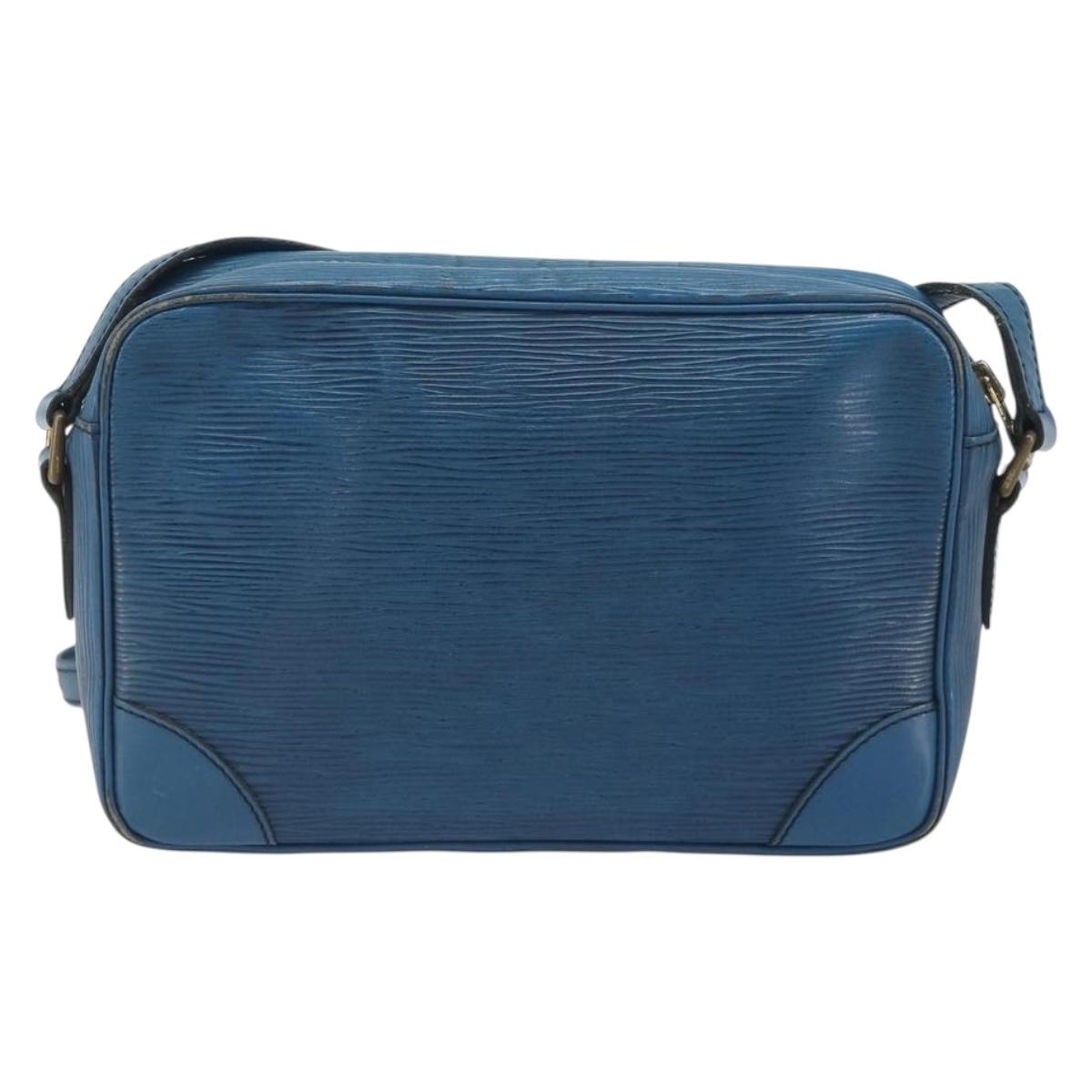 LOUIS VUITTON Epi Trocadero 23 Shoulder Bag Blue M52305 LV Auth 196384