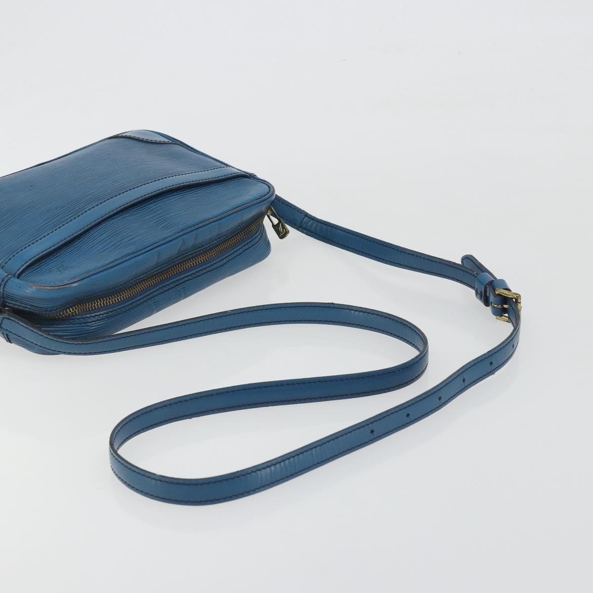 LOUIS VUITTON Epi Trocadero 23 Shoulder Bag Blue M52305 LV Auth 196384