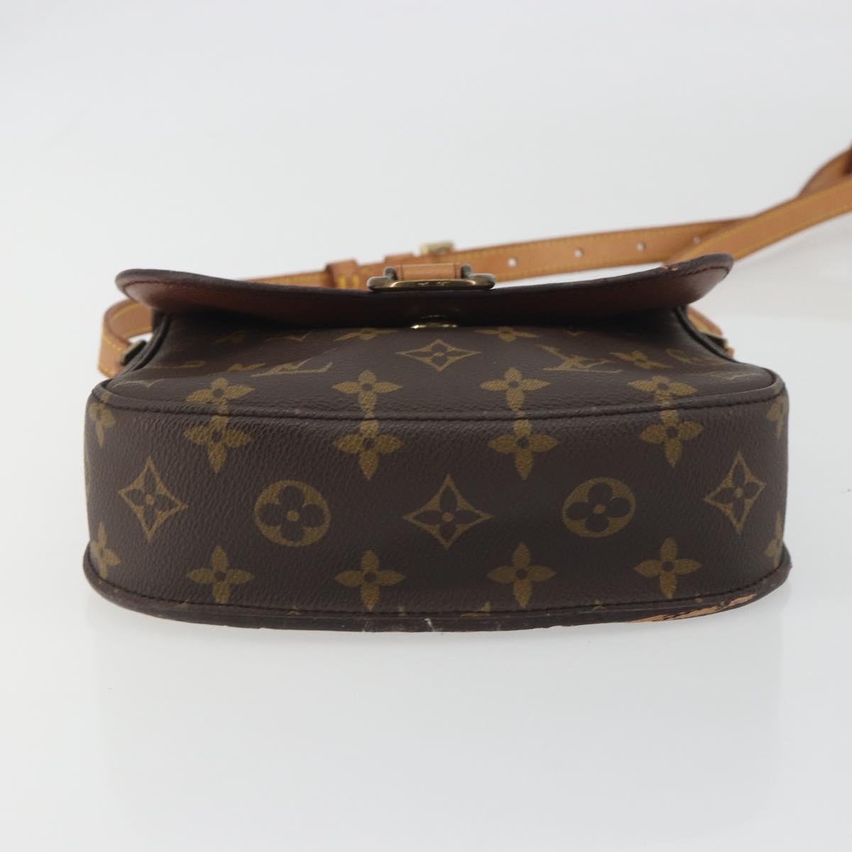 LOUIS VUITTON Monogram Saint Cloud MM Shoulder Bag M51243 LV Auth 196387A