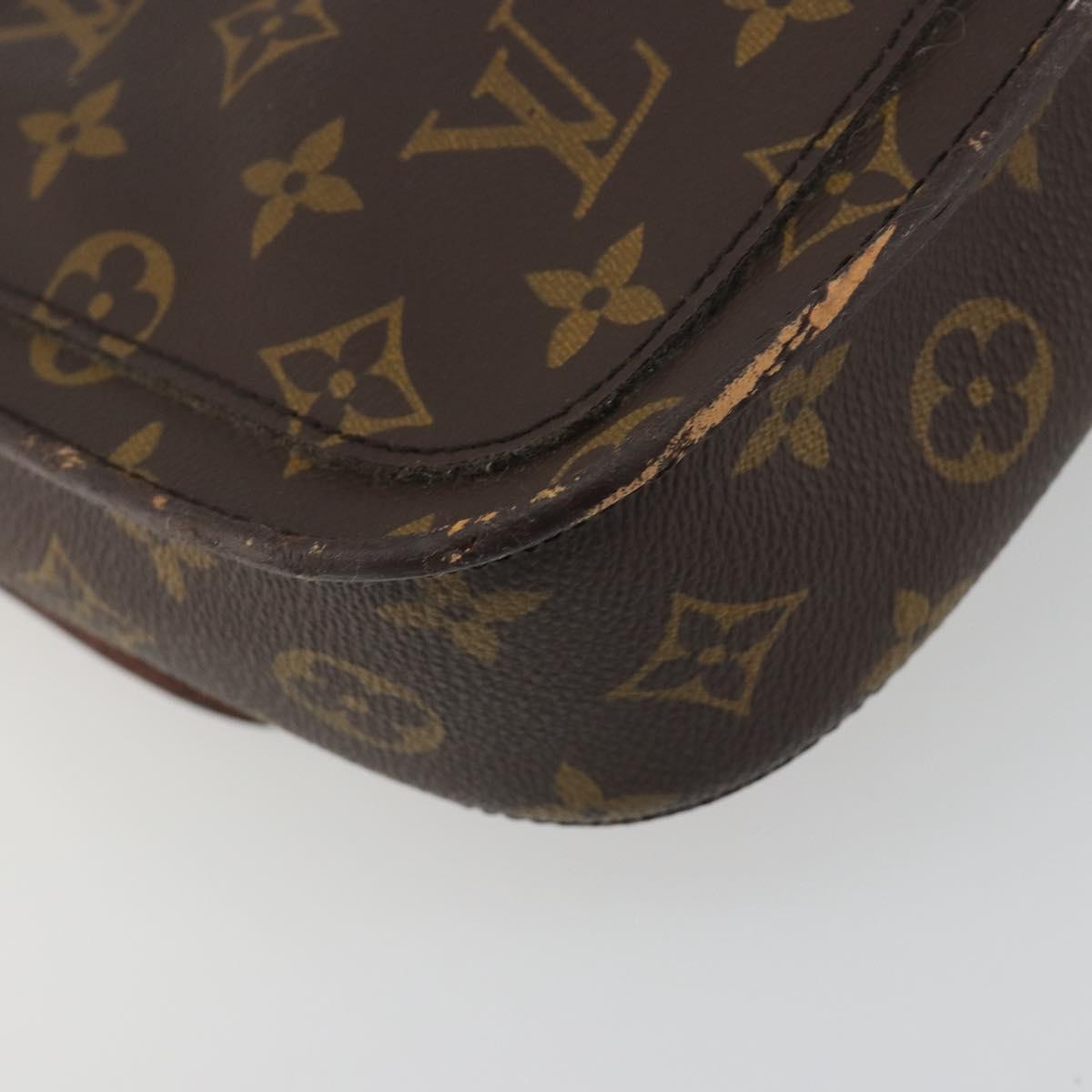 LOUIS VUITTON Monogram Saint Cloud MM Shoulder Bag M51243 LV Auth 196387A