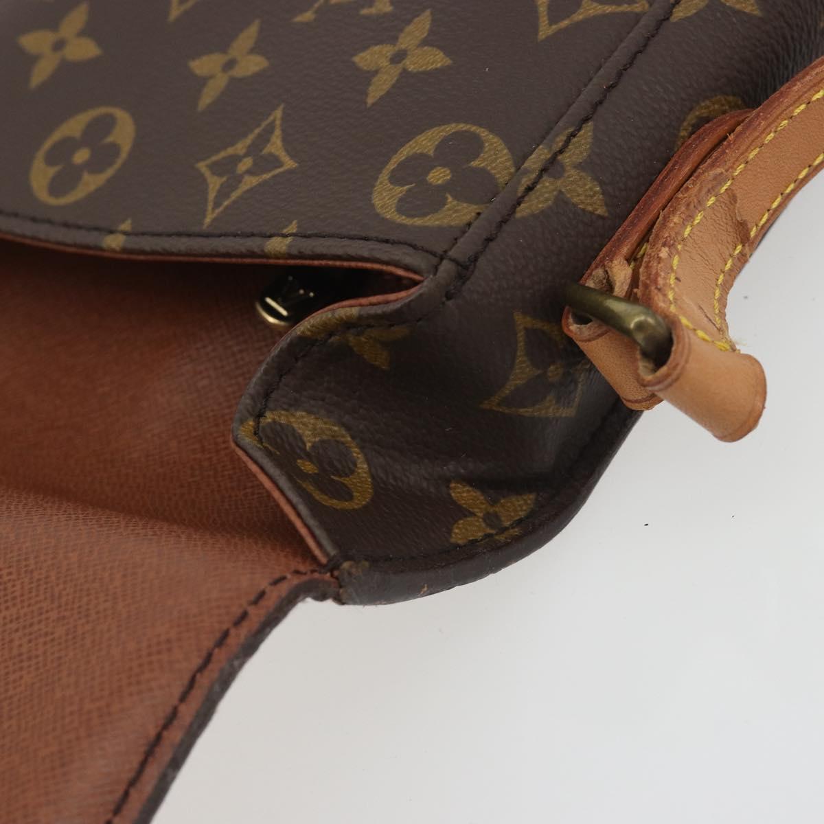 LOUIS VUITTON Monogram Saint Cloud MM Shoulder Bag M51243 LV Auth 196387A