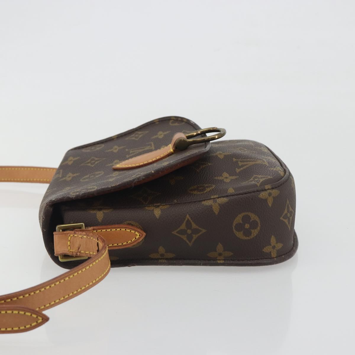 LOUIS VUITTON Monogram Saint Cloud MM Shoulder Bag M51243 LV Auth 196387A