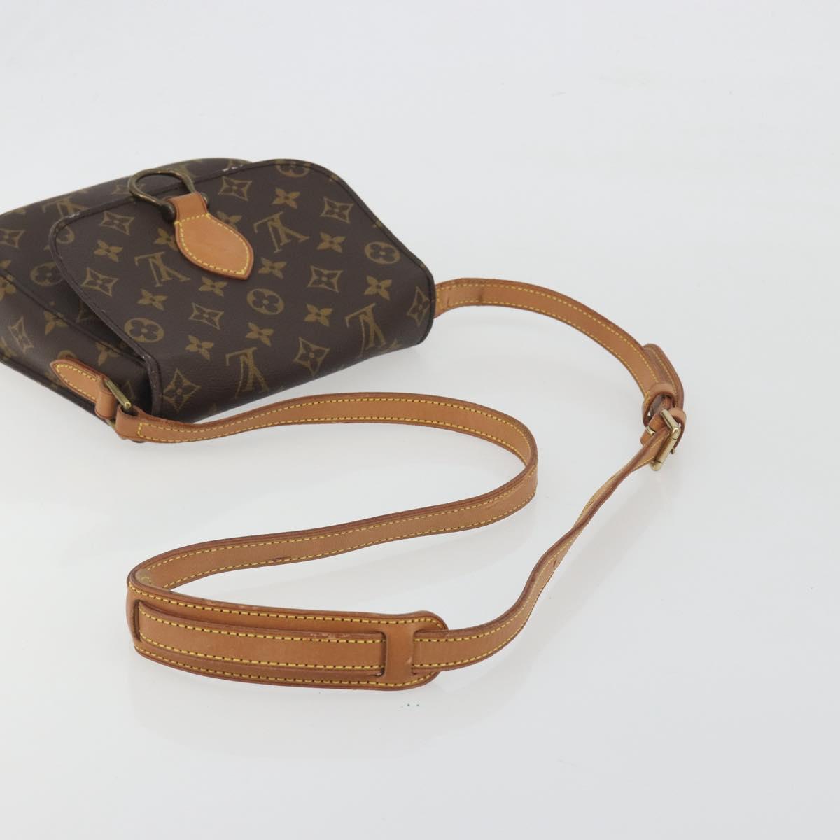 LOUIS VUITTON Monogram Saint Cloud MM Shoulder Bag M51243 LV Auth 196387A