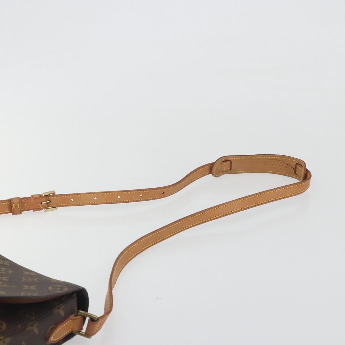 LOUIS VUITTON Monogram Saint Cloud MM Shoulder Bag M51243 LV Auth 196387A