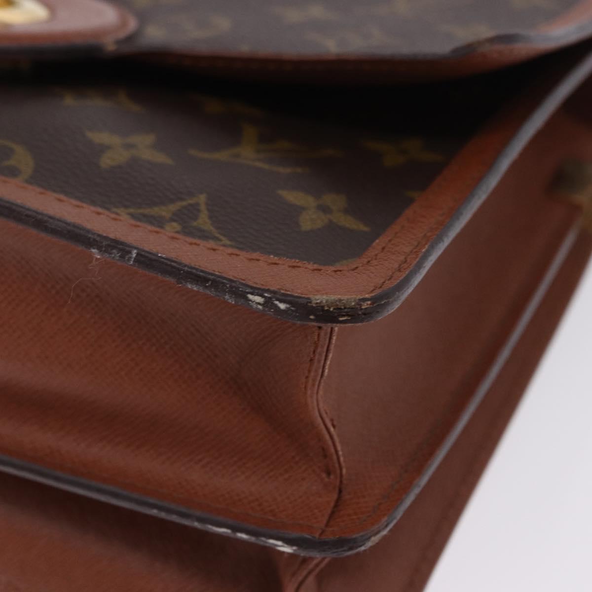LOUIS VUITTON Monogram Raspail Shoulder Bag M51372 LV Auth 196391