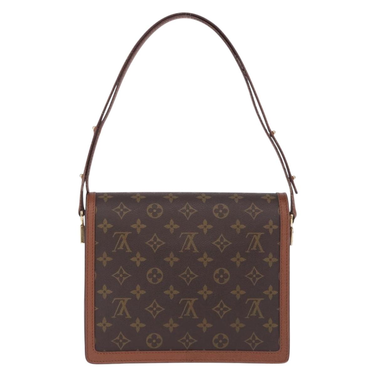 LOUIS VUITTON Monogram Raspail Shoulder Bag M51372 LV Auth 196391