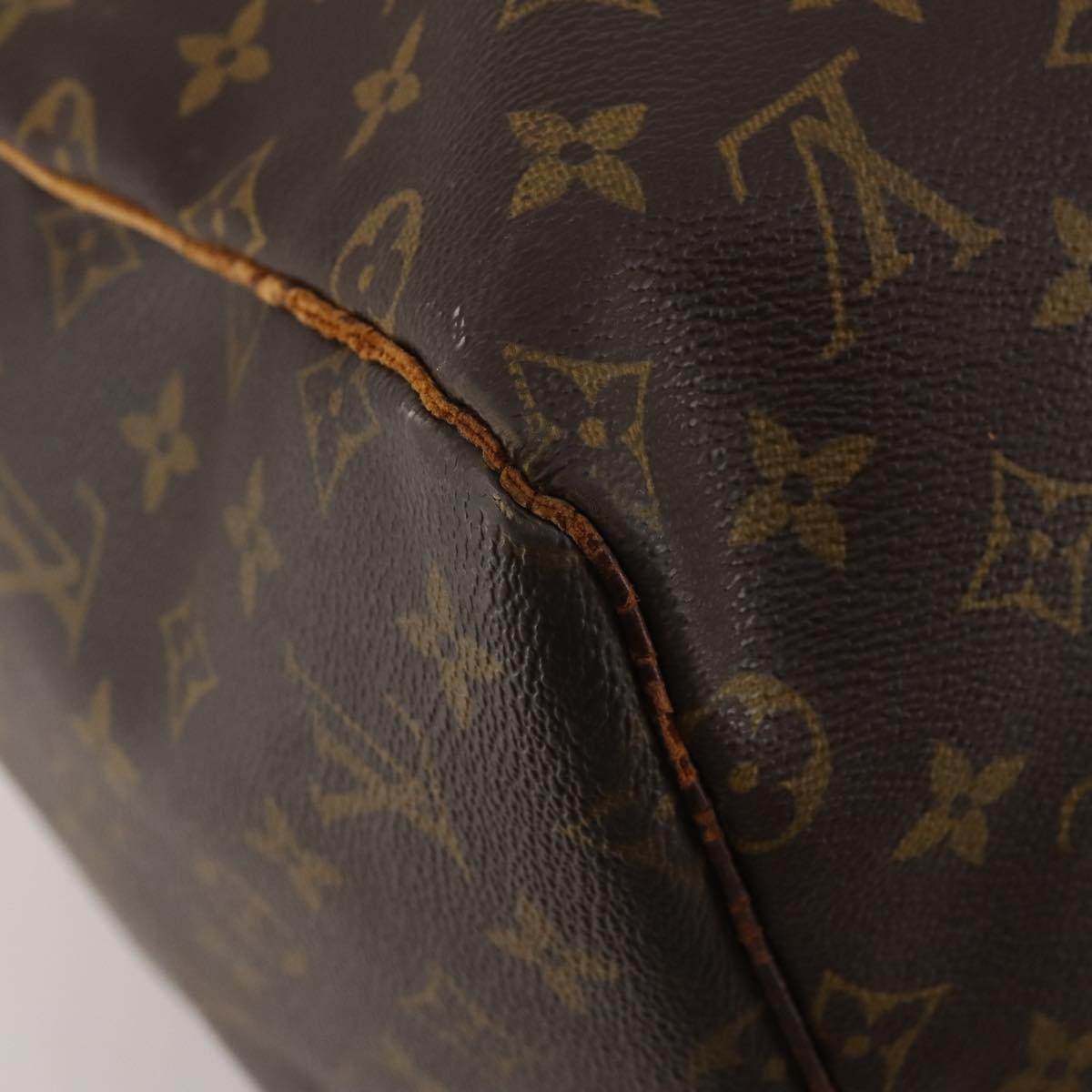 LOUIS VUITTON Monogram Keepall 55 Boston Bag M41424 LV Auth 196394