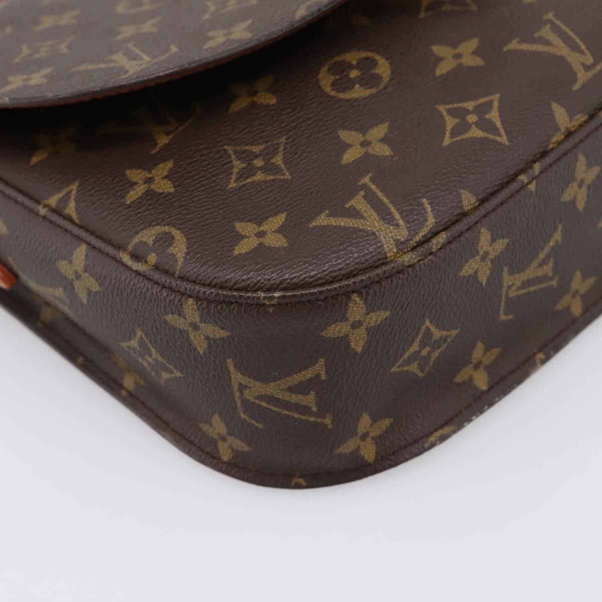 LOUIS VUITTON Monogram Saint Cloud GM Shoulder Bag M51242 LV Auth 196405A
