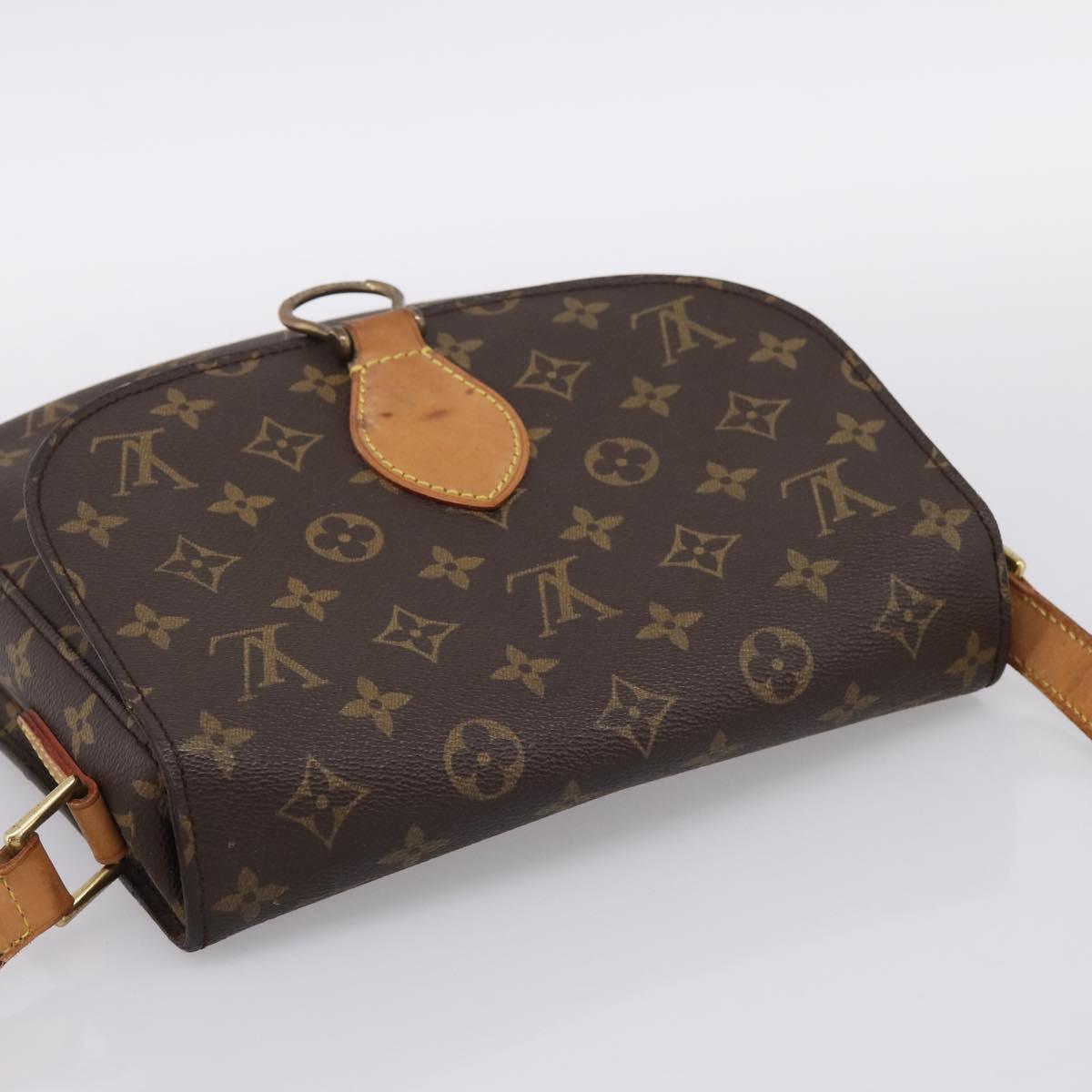 LOUIS VUITTON Monogram Saint Cloud GM Shoulder Bag M51242 LV Auth 196405A