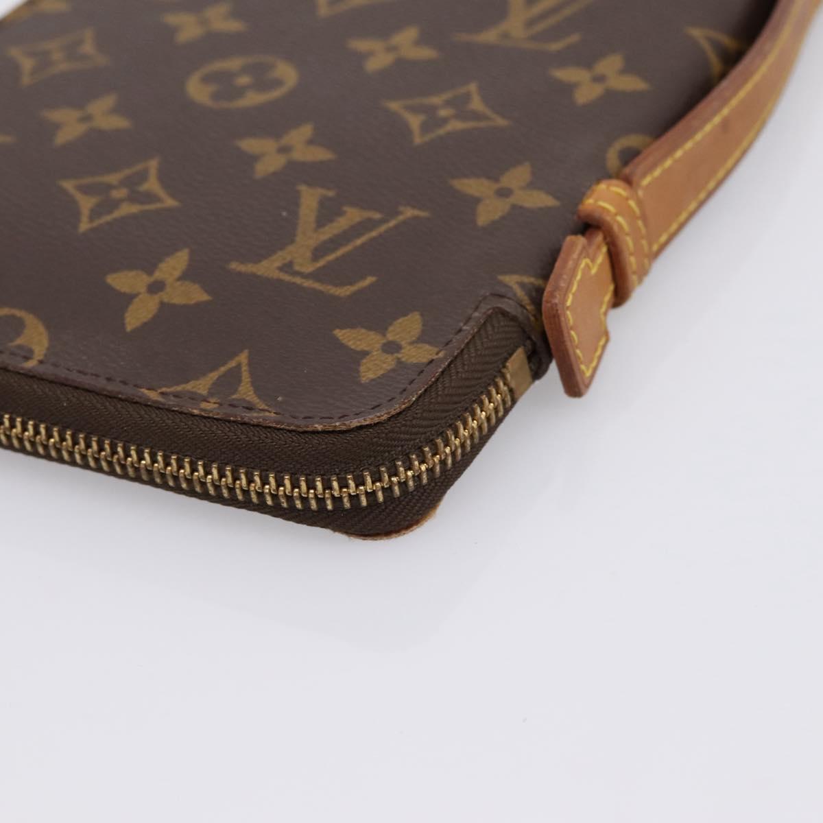 LOUIS VUITTON Monogram Organizer De Voyage Travel Case M60119 LV Auth 196414
