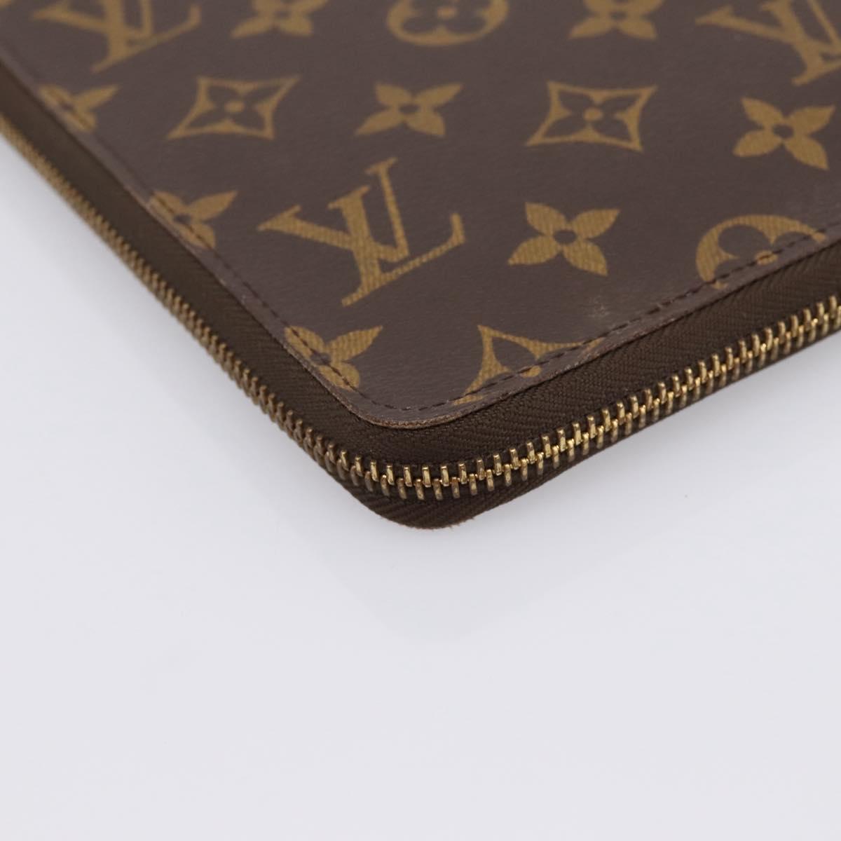 LOUIS VUITTON Monogram Organizer De Voyage Travel Case M60119 LV Auth 196414