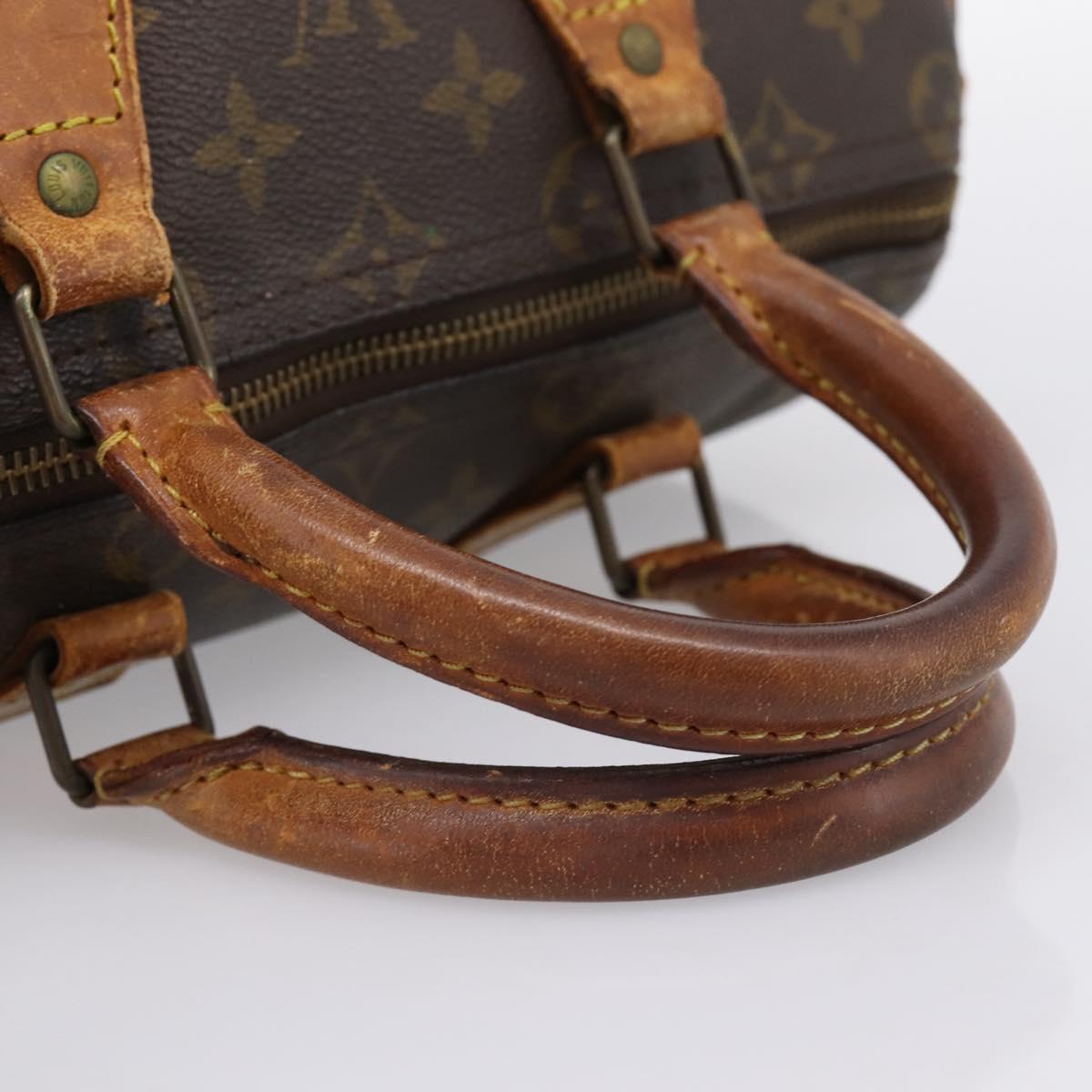 LOUIS VUITTON Monogram Speedy 25 Hand Bag M41528 LV Auth 196417