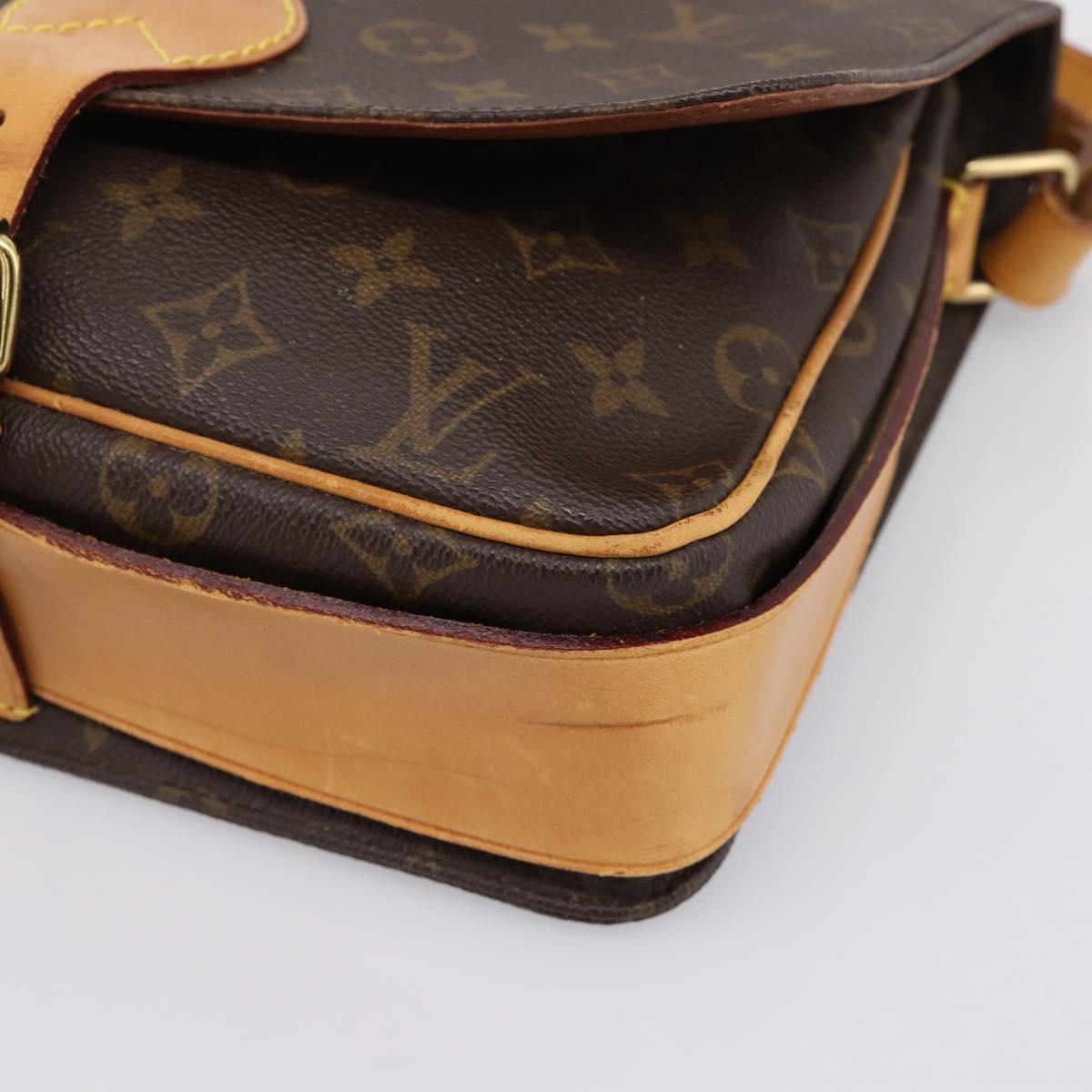 LOUIS VUITTON Monogram Cartouchiere GM Shoulder Bag M51252 LV Auth 196418A
