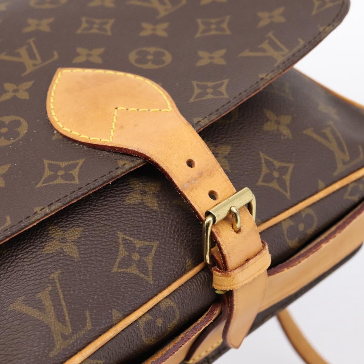LOUIS VUITTON Monogram Cartouchiere GM Shoulder Bag M51252 LV Auth 196418A