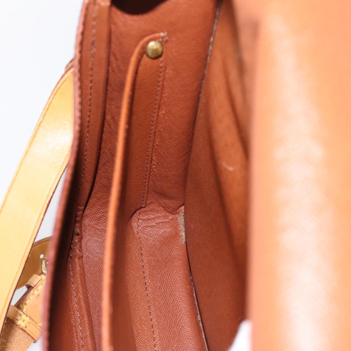 LOUIS VUITTON Monogram Cartouchiere GM Shoulder Bag M51252 LV Auth 196418A